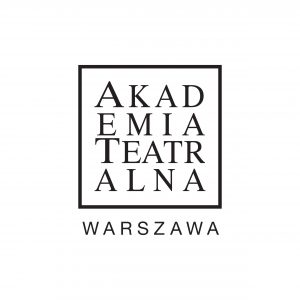 Logo Akademii Teatralnej w Warszawie